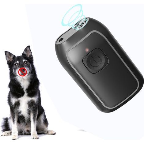 Puissant Boitier Ultrason Chien avec LED, Boitier Anti Aboiement Chien Ultrason pour Intérieur & Extérieur, Anti Aboiement pour Petits, Moyens et Grands Chiens (1/5)
