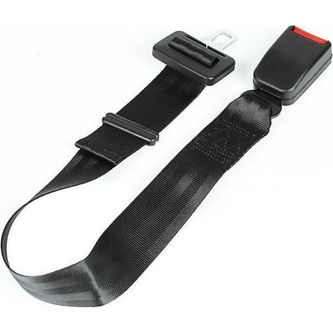 Extension de ceinture de sécurité auto réglable 56-90cm, rallonge d'origine, compatible voiture, accessoire confort longueur ajustable. (1/3)