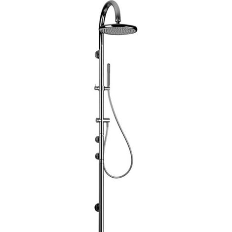 Columna de ducha Gessi Goccia con termostato de superficie,