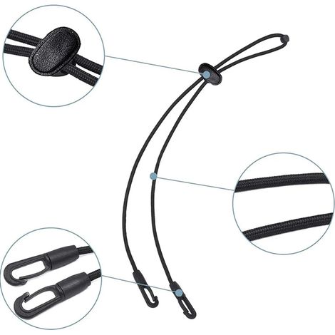 Gancho ajustable para mascarilla, clips antideslizantes para las orejas de la mascarilla, gancho de extensión, juego de 4