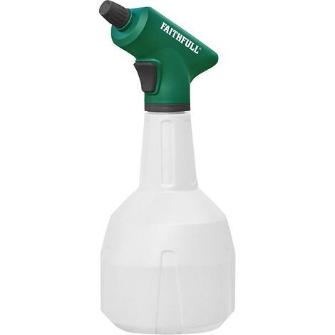 Faithfull BN10 1-Litre Handheld Battery-Powered Sprayer for Garden and Household Use