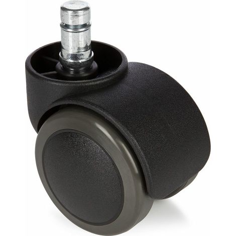 [NEUWERTIG] Hjh Office 5x Rolo 11mm/50mm Hartböden Stuhlrollen Bürostuhlrollen Rolle Schw212 B-Ware