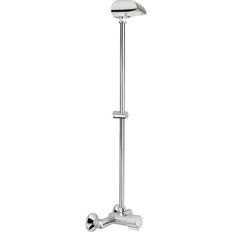 Wandmontierte Duscharmatur mit Zeitschaltuhr und Duschkopf – Idral Modern KSA32/36 (1/4)