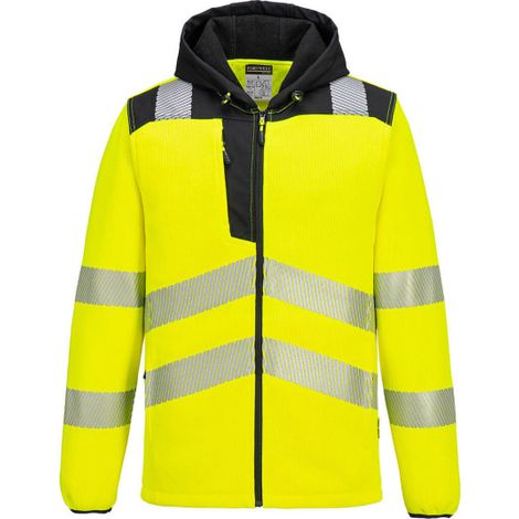 Polar de alta visibilidad Hi-Vis Technical - Amarillo Negro - Talla M (1/2)