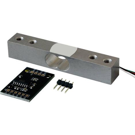 Joy-it HX711-40 HX711-40 Modulo ADC HX711 con cella di carico da 40 kg - convertitore a/d a 24 bit Calibrato di fabbric (1/2)