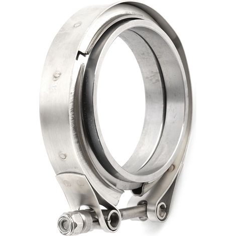 Kit de 2 brides en acier inoxydable pour tuyau d'échappement turbo de 3 pouces (1/5)