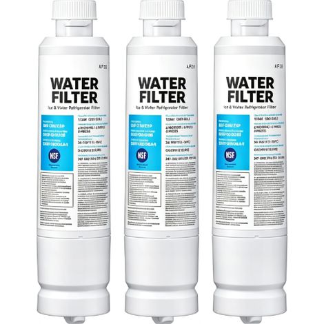 Ce kit de filtres en 3 parties est compatible avec les filtres de purificateur d'eau d'origine Samsung DA29-00020B / HAF-CIN/EXP et convient aux réfrigérateurs.