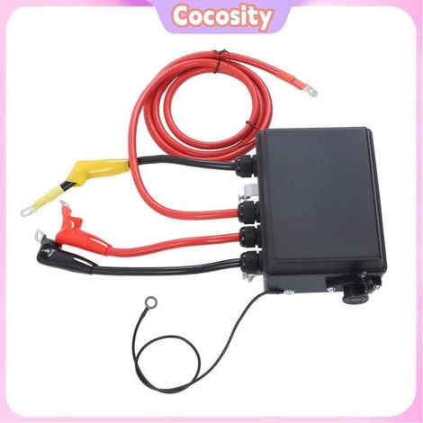 Cocosity Contrôleur de treuil Treuil électrique Kit de Télécommande Longue Durée de Vie de la Batterie Durable pour moto coffret (1/5)