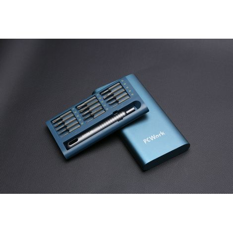 Set di cacciaviti di precisione pcwork pcw08a magnetico ergonomico