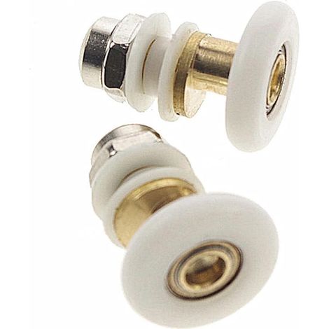 Guide de sol pour porte grange, rouleau douche diamètre 23/27 mm (1/5)