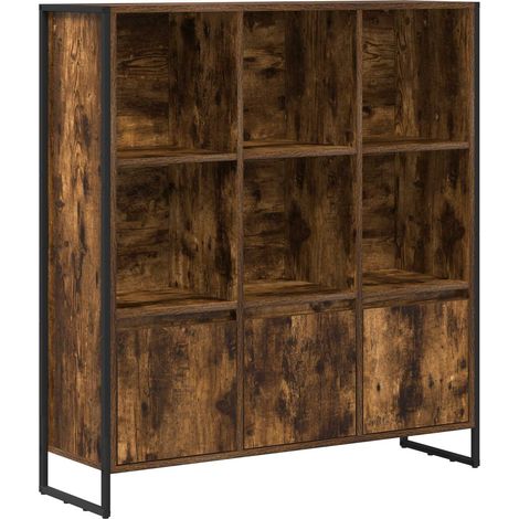 Maison Exclusive - Bücherregal 2 pcs Raucharbe 99,5 x 30 x 108 cm