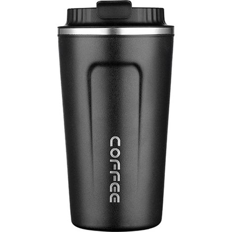 Taza isotérmica, acero inoxidable 304, tapa a prueba de fugas, ideal para viajes, oficina y actividades al aire libre. (1/5)