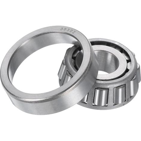 Roulement à Rouleaux Coniques 15x42x14mm Acier Chromé Haute Charge Radiale Axiale pour Automobile Industrie (1/5)