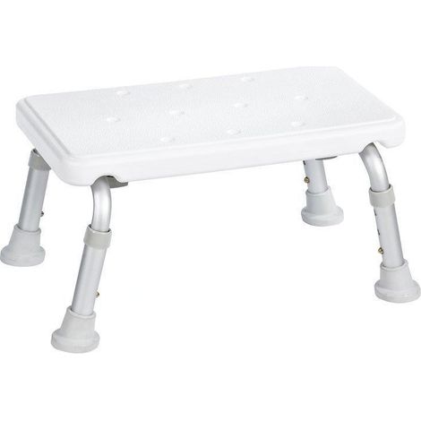 Sapho Accessoire Ridder - Tabouret marche-pieds, hauteur réglable, blanc A0102601 (1/5)
