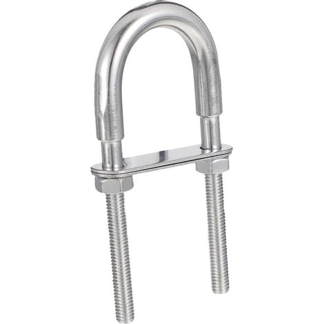 Boulon en U Fileté en Acier Inoxydable pour Voiture et Tuyauterie (1/5)