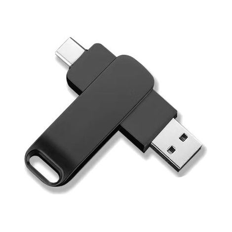 Accessoire de stockage vidéo,Photo Stick, USB 3.0 Type C 2 en 1 Téléphone Memory Stick pour Tablettes (256 GB) (1/5)