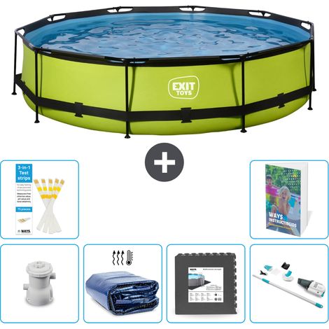Exit Pool Rund - 360x76 cm - 7-teilig S315