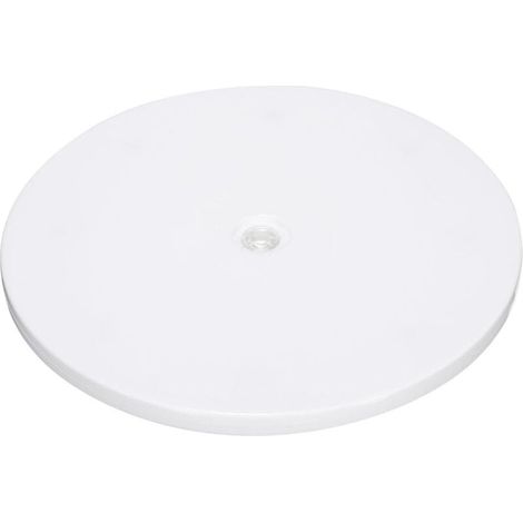 8 Pouce Lourd Rotatif Pivotant Support avec Acier Balle Roulements, 360° Rotation Plateau Tournant Paresseux Susan Base pour Grand Écran TV Ordinateurs Moniteurs, Blanc (1/4)