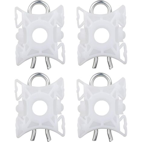 4 clips de reparación para regulador de ventana, abrazaderas deslizantes compatibles con BMW E32 E34 E36 E90 E92 E93 Z1 Z3 Z4 51321938884 y Volvo V70 XC70 XC9 (1/5)