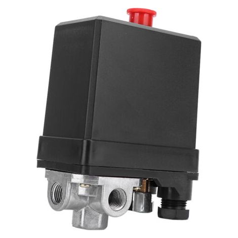 QORVA-Vanne de commande de pressostat de Type Vertical, 380V, 3 phases, 4 trous, G1/4 "pour compresseur d'air