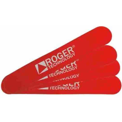 Roger - R99/BASB20 CONFEZIONE DA N�20 ADESIVI RIFRANGENTI PER ASTE BARRIERA