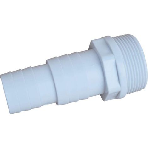 Adaptador de manguera con rosca macho de 1-1/2" y 1-1/4", válvula de 3 vías, filtro de limpieza, manguera de bomba (1/3)