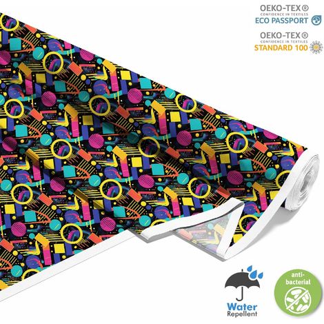 OUTDOOR DEKOSTOFFE OXFORD - Motiv Geometrisch I DX3107