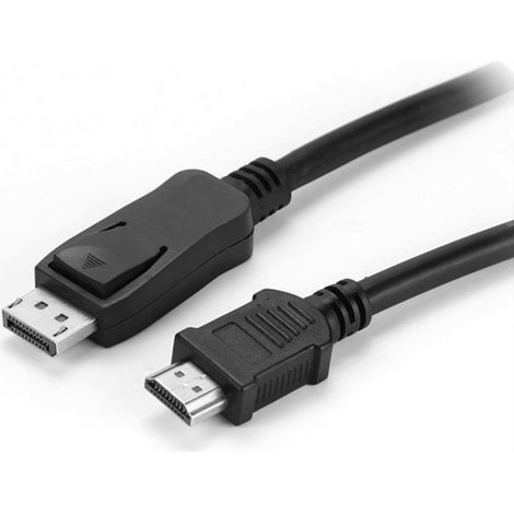 DisplayPort-Standardkabel, DP auf HDMI, Stecker/Stecker, 10 m, 11.99.5784