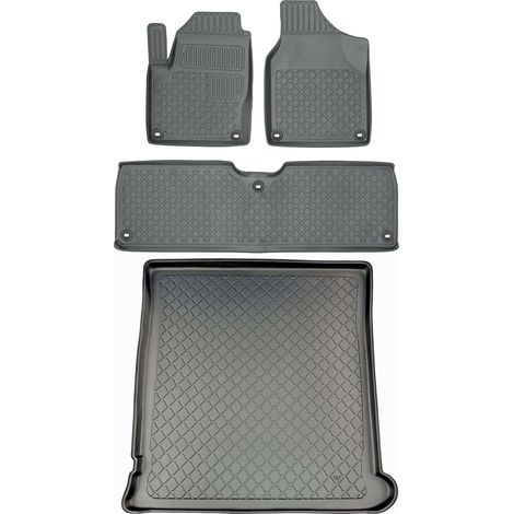Juego de alfombrillas para coche y maletero para Ford Galaxy I Minivan (1995-05.2006). (1/5)