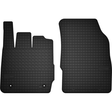 Tappetini anteriori in gomma per: Ford Fiesta MK7 FL hatchback (dal 2011 al 2017)