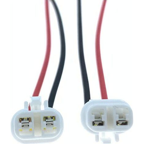 Compatible avec les modèles Suzuki SX4, Swift et Alto : prise de phare en céramique, douille de phare, ampoule H4, connecteur de phare – JB1868-2P