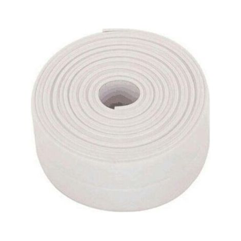 3,2 Meter PVC selbstklebende Spülbecken Dichtungsstreifen Feuchtigkeitsbeständig Badezimmer Küche weiß