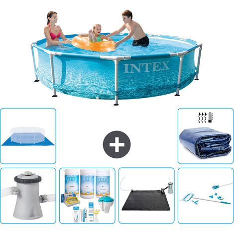 Intex Piscine Tubulaire Ronde - 305x76 cm - 7-pièces S20378 (1/5)