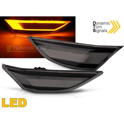 Paire clignotant Repetiteur Porsche 911 991 GTS 2014 a 2016 Fume led Dyn-37082877 (1/3)