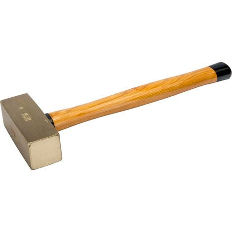 Bahco Fäustel mit Aluminiumbronze-Kopf und Holzgriff, funkenfrei, 2 kg (1/4)