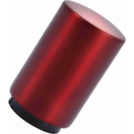 Ouvre-bouteille automatique magnétique en acier inoxydable, outil d'ouverture par pression pour bouteilles de bière, verres et autres boissons, rouge (1/5)