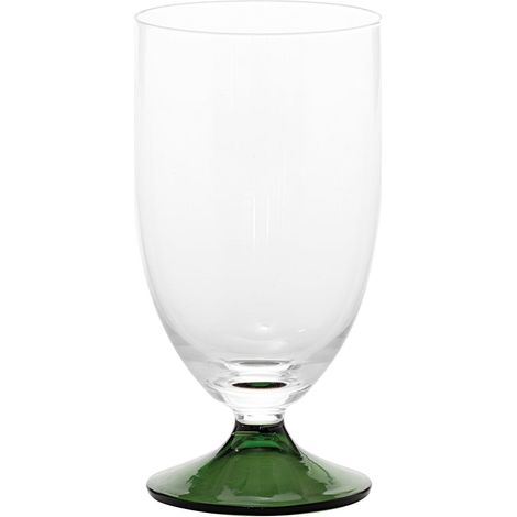 Zafferano Verre Maestro En Verre Sodo-Calcique Soufflé À La Bouche, Lot De 4 Pièces, Couleur Vert, Design Vénitien Sans Pied Pour Vins Élégants (1/3)
