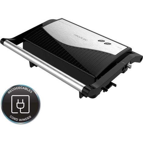 Cecotec Elektrische Grillgeräte Rock'nGrill 750 Full Open (1/5)