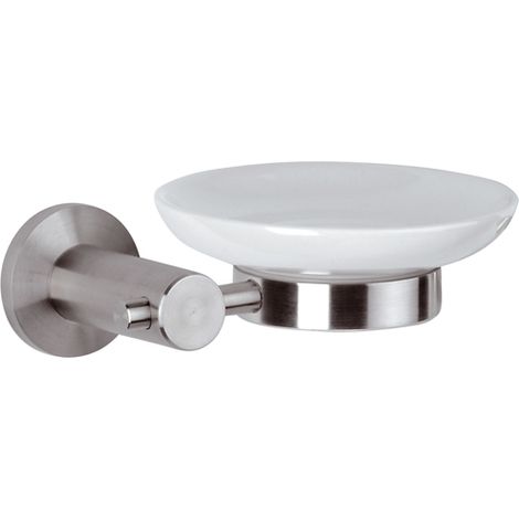 Portasapone in ceramica - serie minimal inox (1/3)