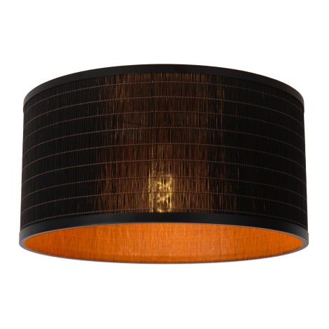 Plafoniera Lucide Tagalog bambù nero 40cm 1xE27 40W