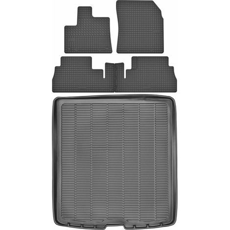 Citroen Berlingo III Kombivan ab 2018 SET – Gummi-Automatten + Kofferraummatte