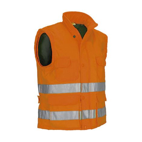 Chaleco acolchado de Alta Visibilidad VALENTO ANCHORAGE XL Naranja Flúor (1/3)