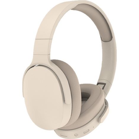 Kabellose Kopfhörer mit 10 Stunden Akkulaufzeit und Geräuschunterdrückung, faltbare Stereo-HiFi-Kopfhörer, leichte, bassverstärkte, weiche Protein-Ohrstöpsel für Zuhause, Büro und Mobiltelefone (1/2)