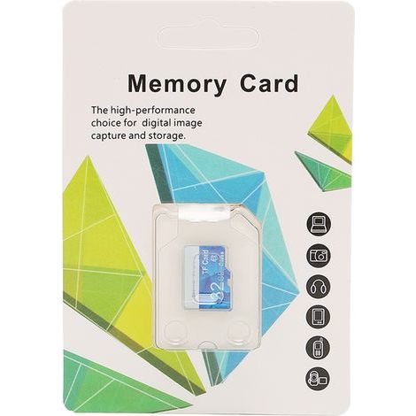 Carte mémoire micro SD classe 10 haute vitesse 10M, étanche, antichoc, plug-and-play, mini carte 32 Go (1/4)