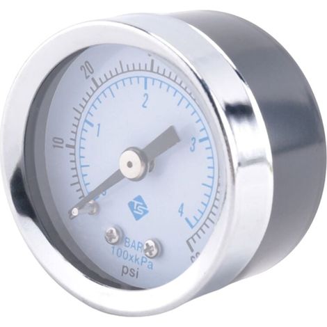 -Z51 Manomètre Hydraulique Vide Jauge de Pression 0-60Psi 40Mm 1/8 Pouce Npt Mini (1/4)