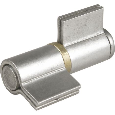 Anschweißband 2-teilig I-Lappen 404C, Bandh. 90 mm, ø 28 mm, Stahl blank (1/3)