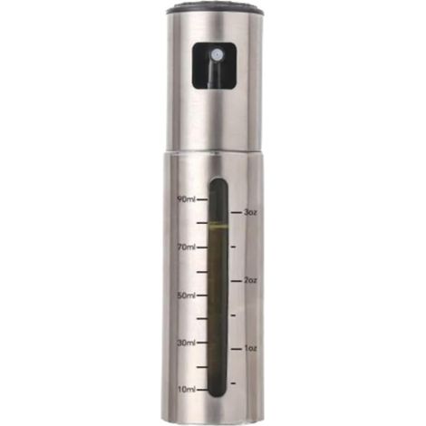 Olivenöl-Sprühset, 100 ml, Edelstahl-Kochsprüher, mit 1 Pinsel, 1 Trichter, 1 Ölpinsel (1/4)
