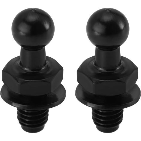 Lot de 2 Vérins à Gaz Capot Moteur Hayon Coffre Tige Vis à Rotule Compatible avec Golf 3 4 5 6 7 WHT006580 (1/5)