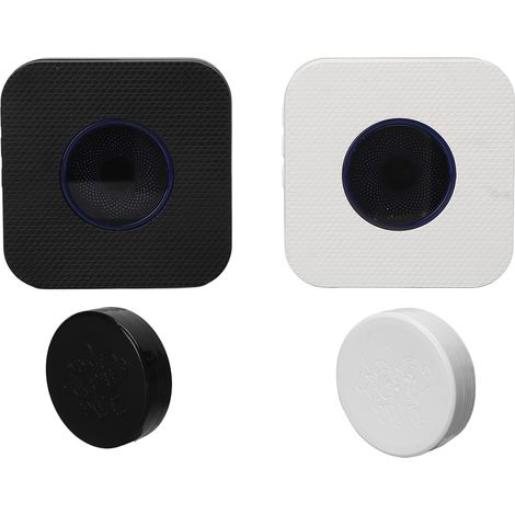 Sonnette pour chien professionnelle étanche avec bouton tactile, 5 niveaux de volume, sonnette de dressage pour animaux, prise US 100-240 V (1/5)