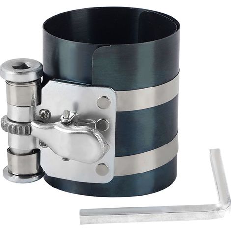 Outil d'installation de compresseur de segments de piston de moteur 53-125 mm/175 mm 3 pouces à cliquet (1/5)